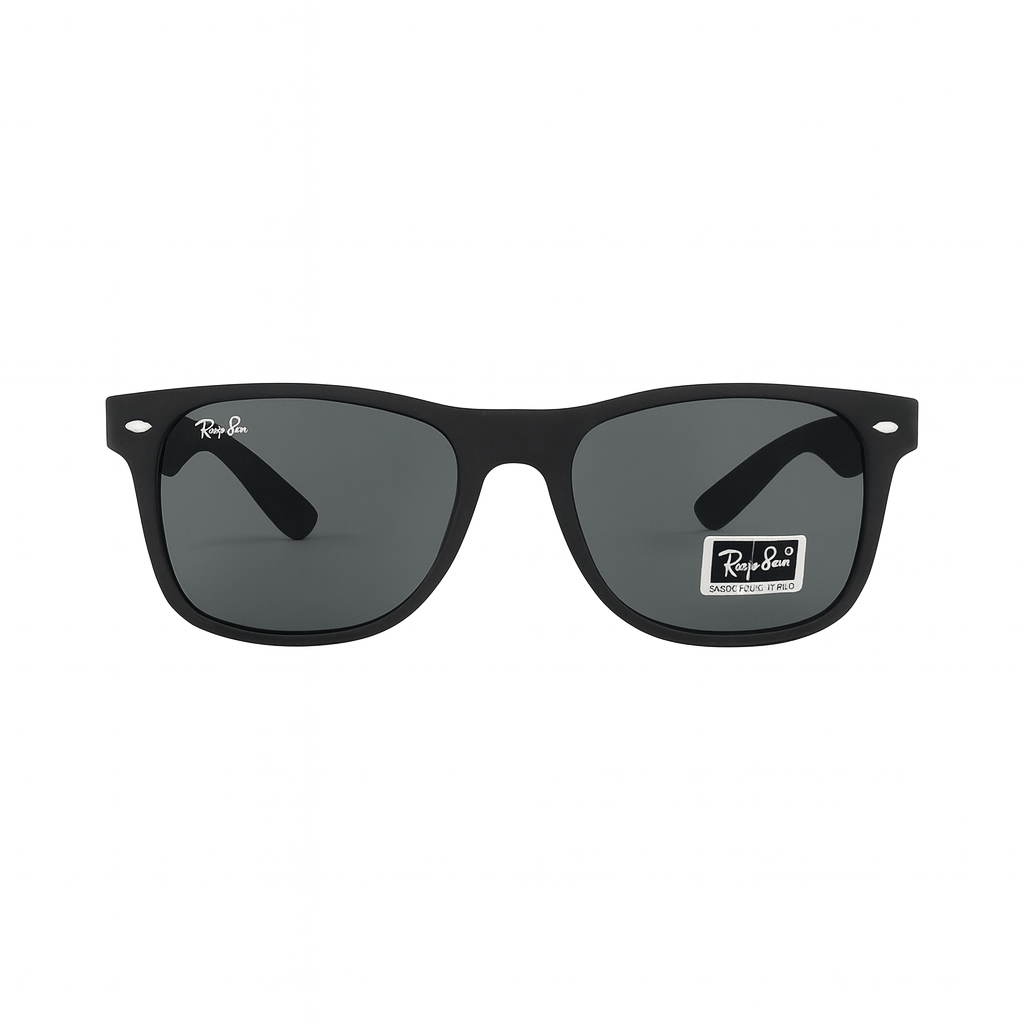 عینک آفتابی ریبن wayfarer مشکی | uv400 محافظت کامل
