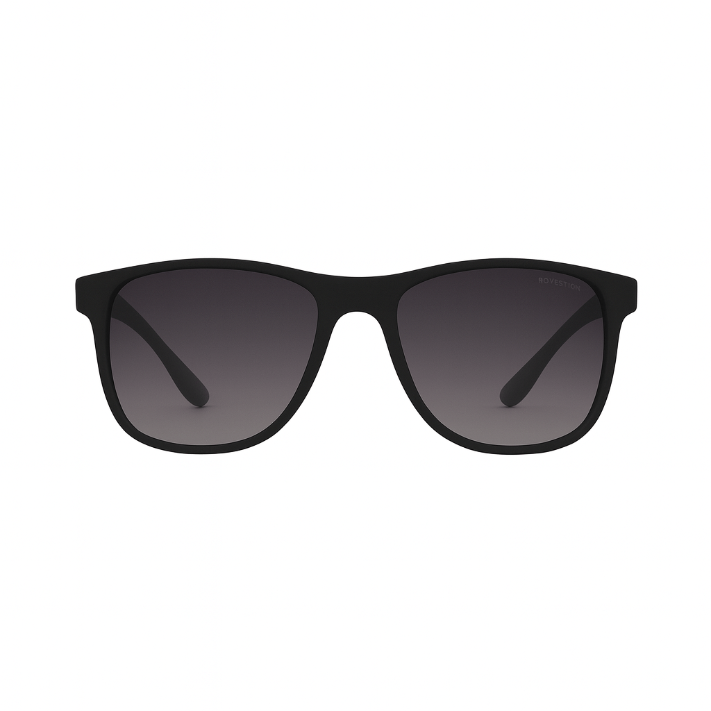 عینک آفتابی مردانه پرادا (prada) مدل sport با فریم مشکی و لنز دودی uv400