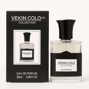 عطر ویکینگ کولو ۲۵ میلیلیتری – رایحه تمیز، خنک و مینیمال مناسب استفاده روزانه و محیطهای کاری